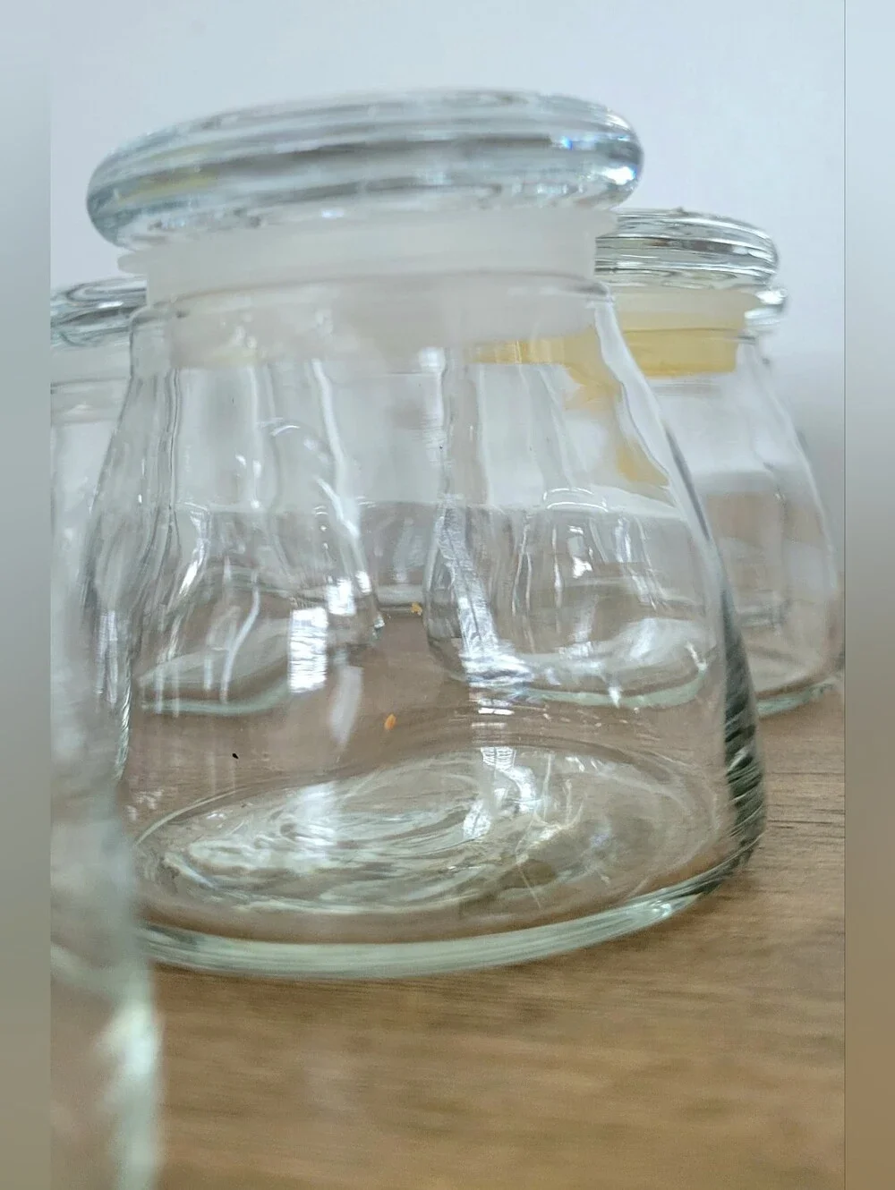 Crate & Barrel Glass Spice Jar Lot, 16pcs, 4.5oz